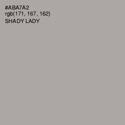 #ABA7A2 - Shady Lady Color Image